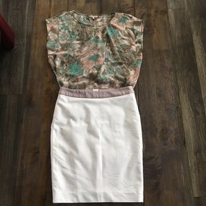 Pencil skirt and top